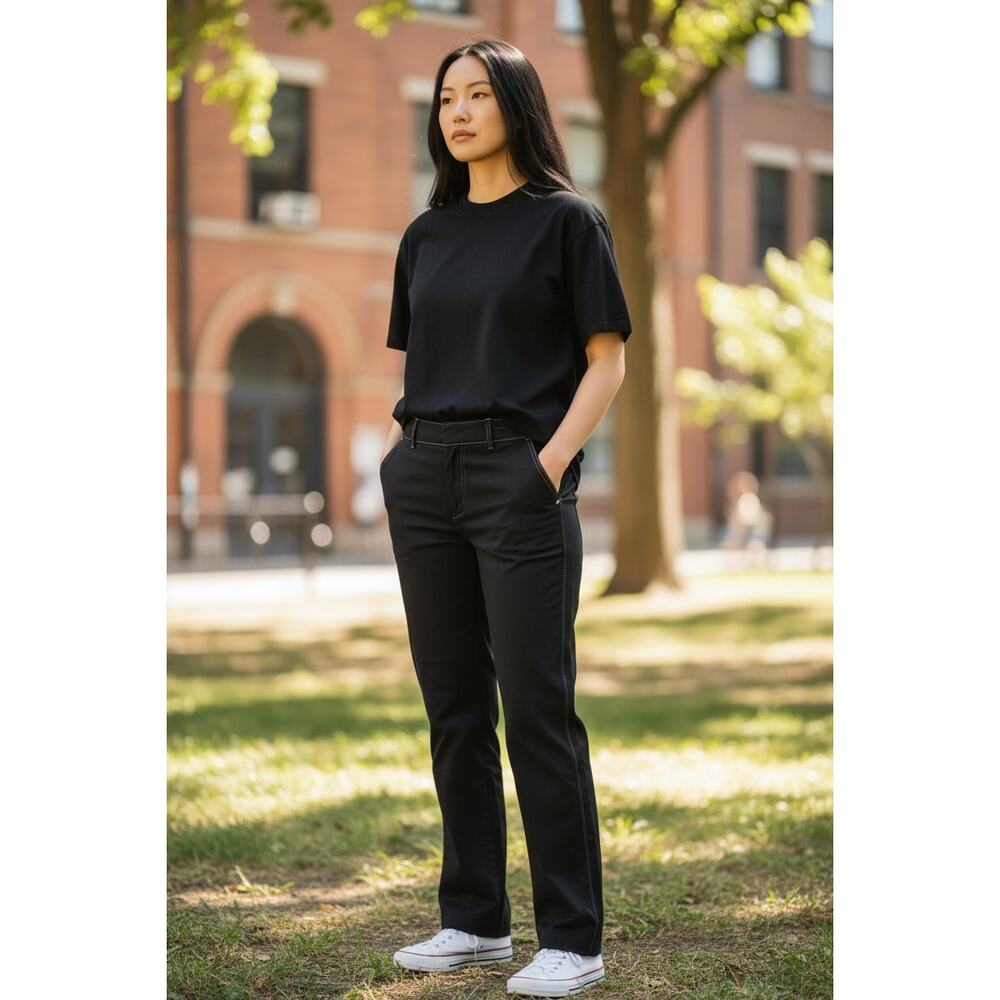 Kuhl Women's Black Yoga Pull On Stretch Active Pants Black Womens 8